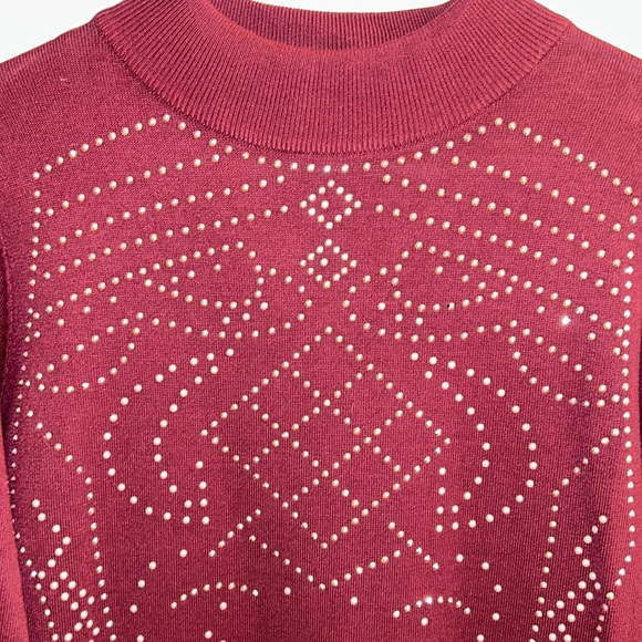 Knit Rhinestone Dress - Picture 4 of 7